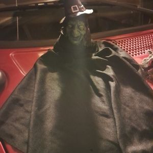 Vintage Halloween witch